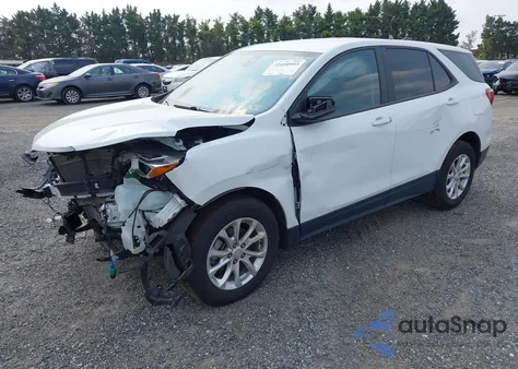 2020 Chevrolet Equinox Awd Ls из США, поврежденный, VIN 3GNAXSEV6LS738891